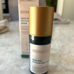 NWT Biossance Squalane + Phyto-Retinol Serum 30 ML